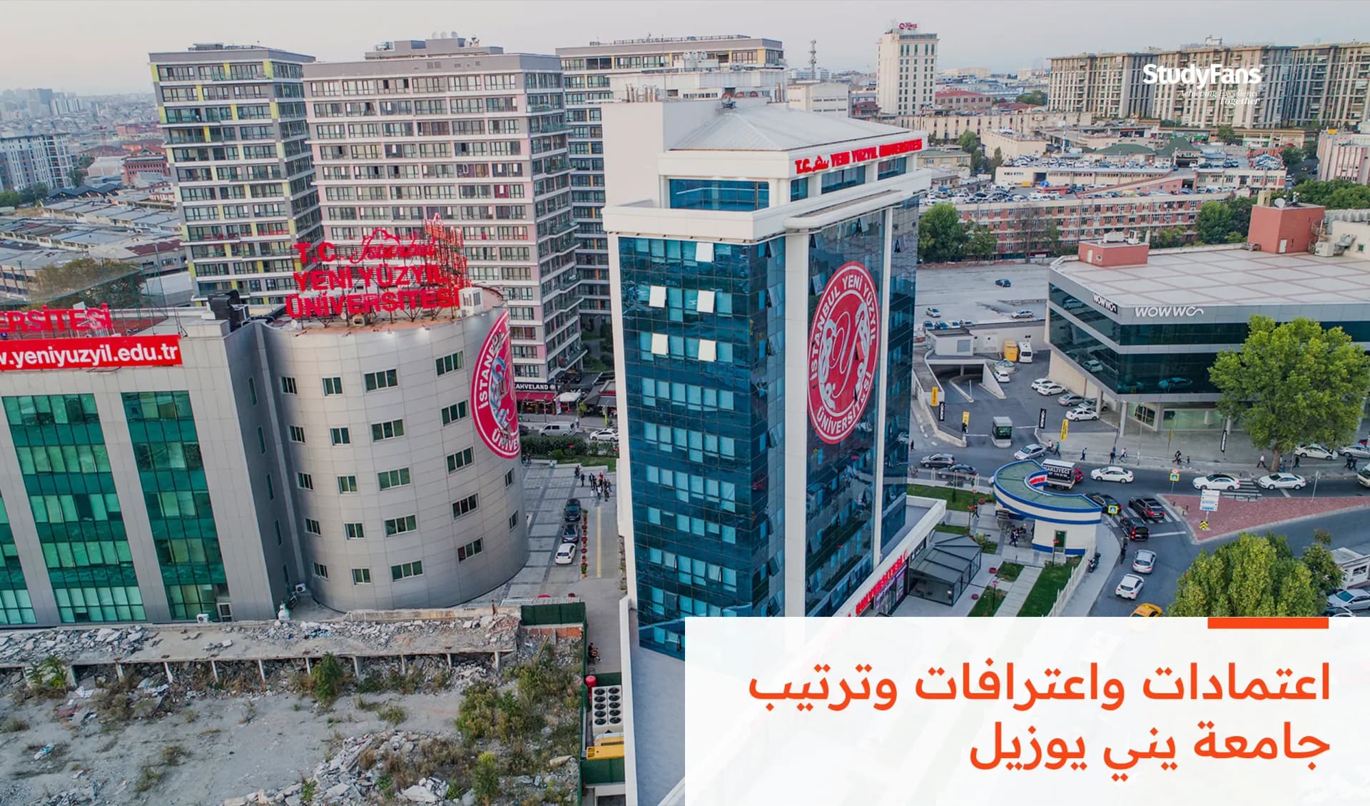 اعتمادات واعترافات وترتيب جامعة يني يوزيل