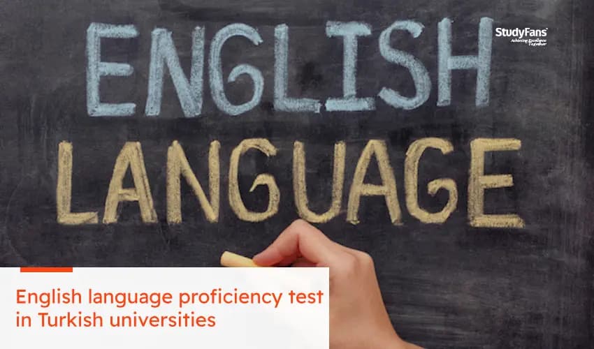 English language proficiency test in Turkish universities