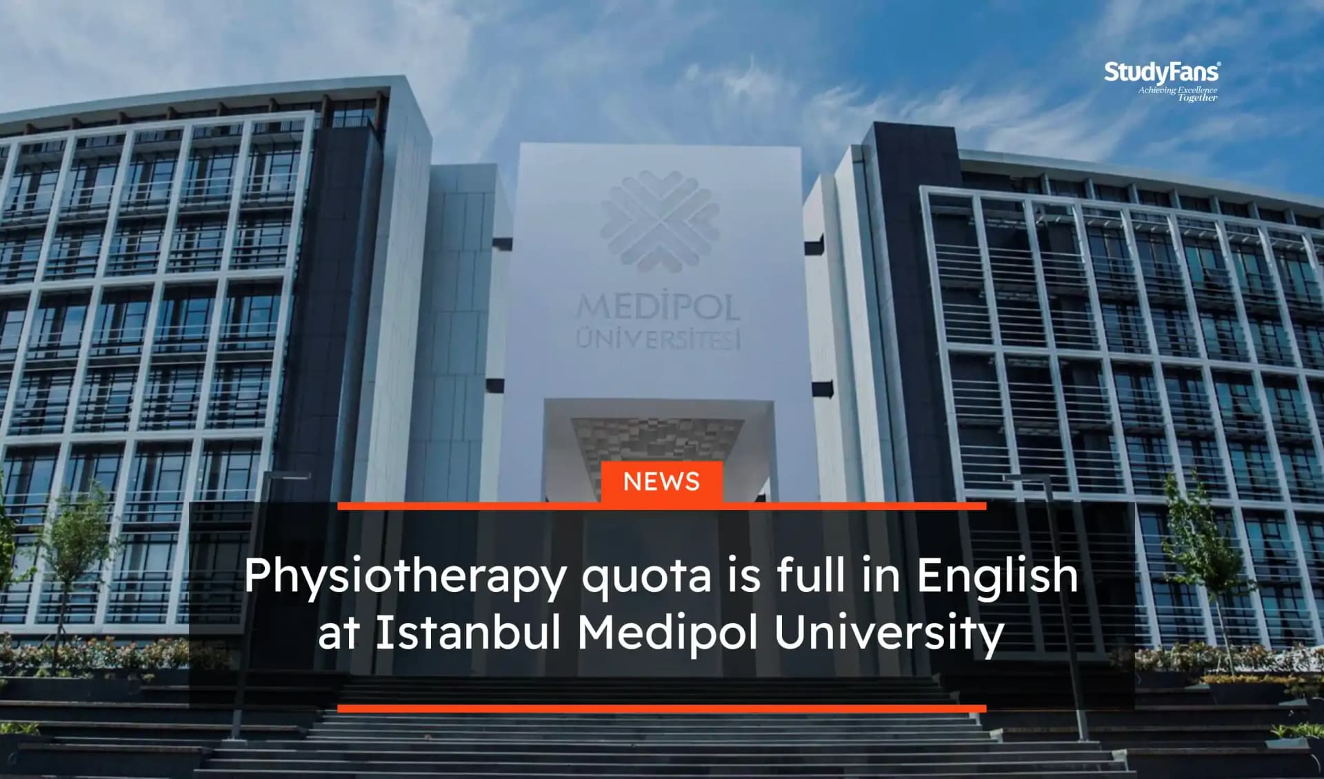 Physiotherapy quota in English is full at Istanbul Medipol University