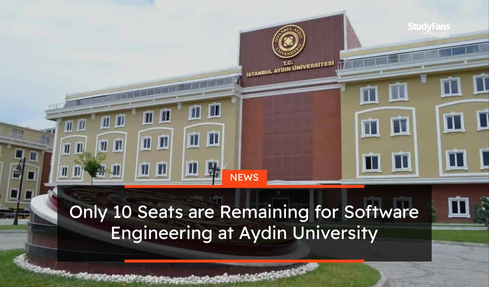 Only 10 Seats are Remaining for Software Engineering at Aydin University