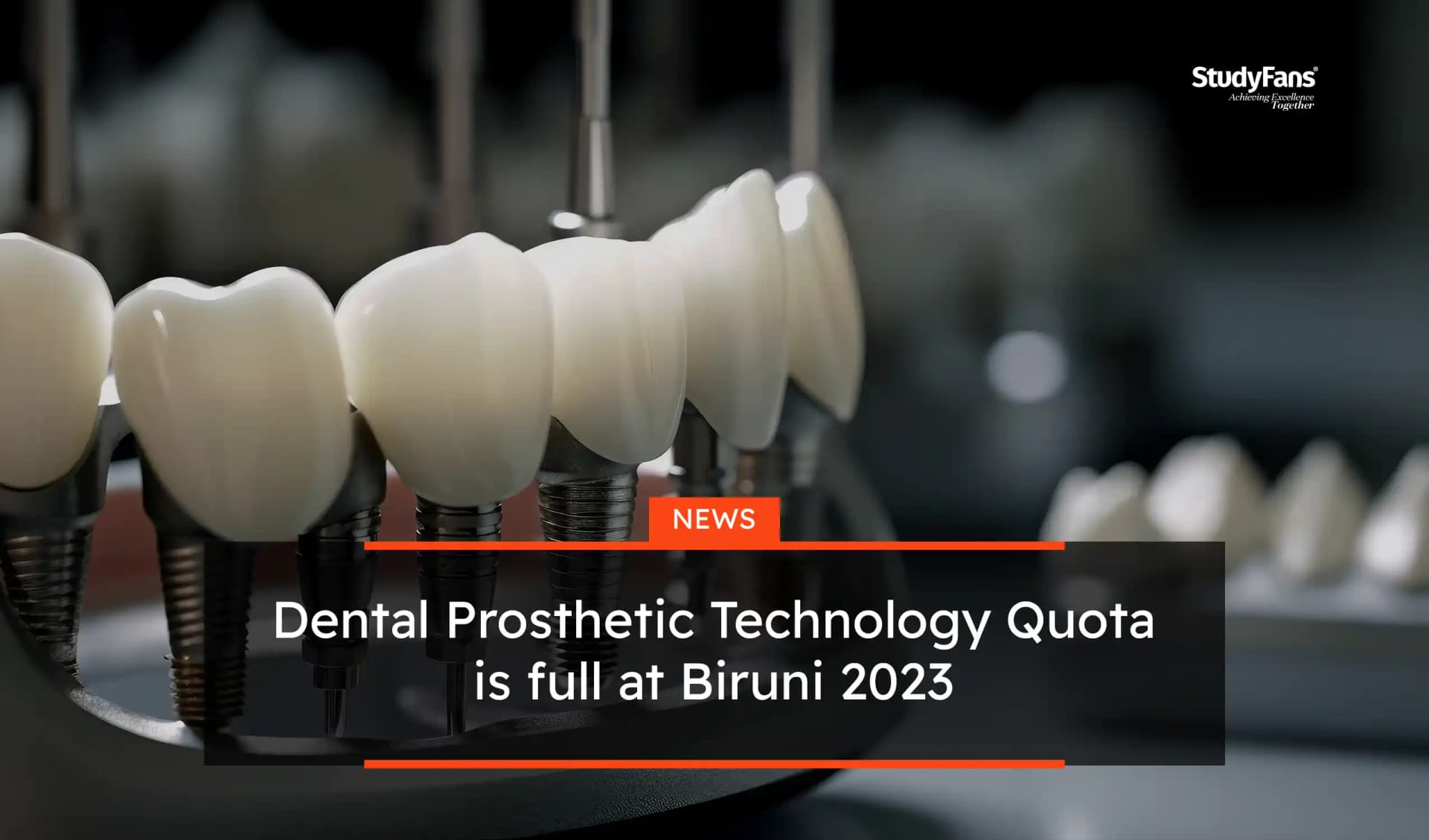 Dental Prosthetic Technology Quota is full at Biruni 2023