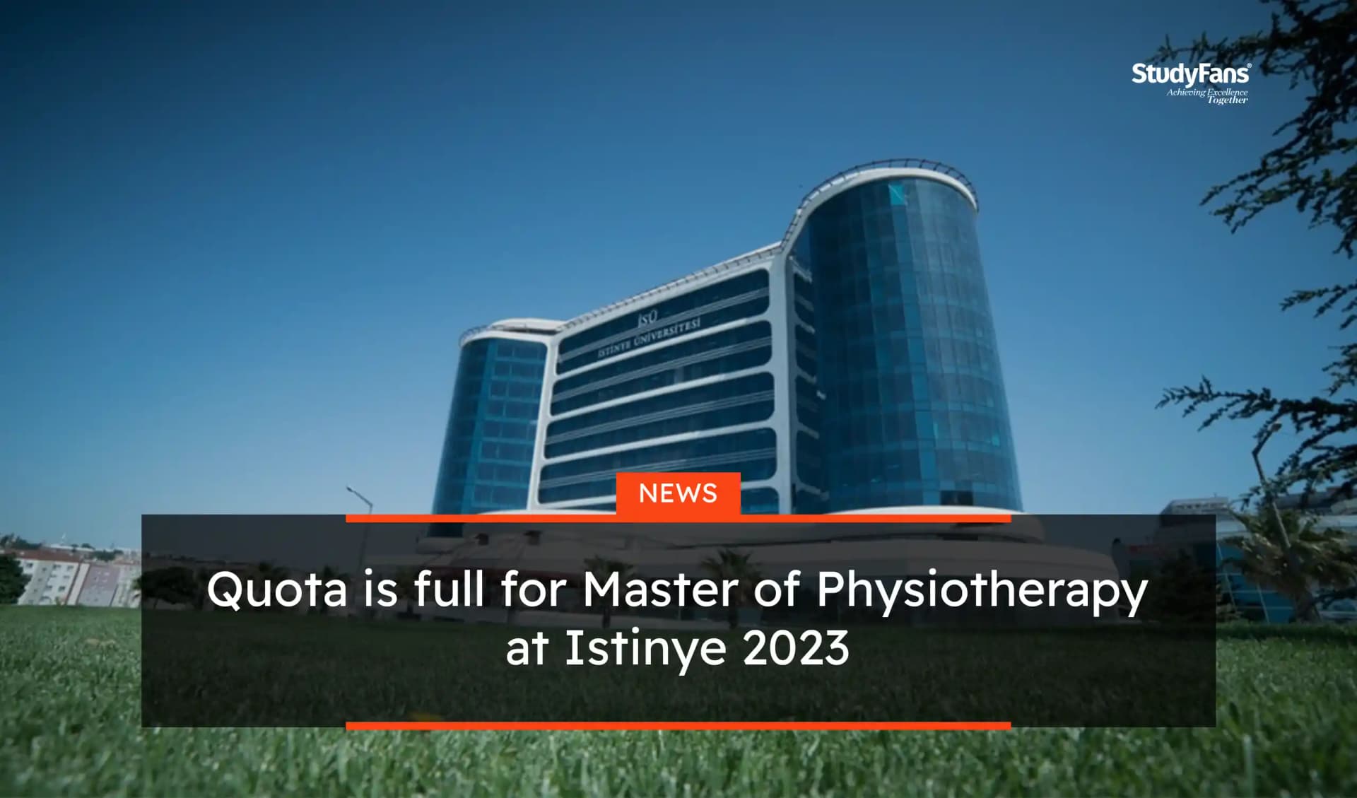 Quota is full for Master of Physiotherapy at Istinye 2023