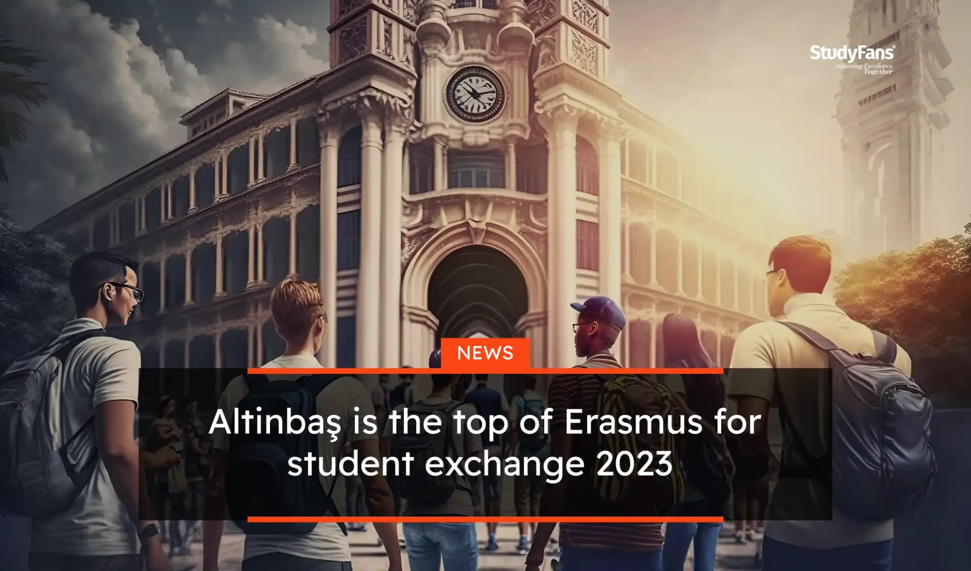 Altinbaş is the top of Erasmus for student exchange 2023