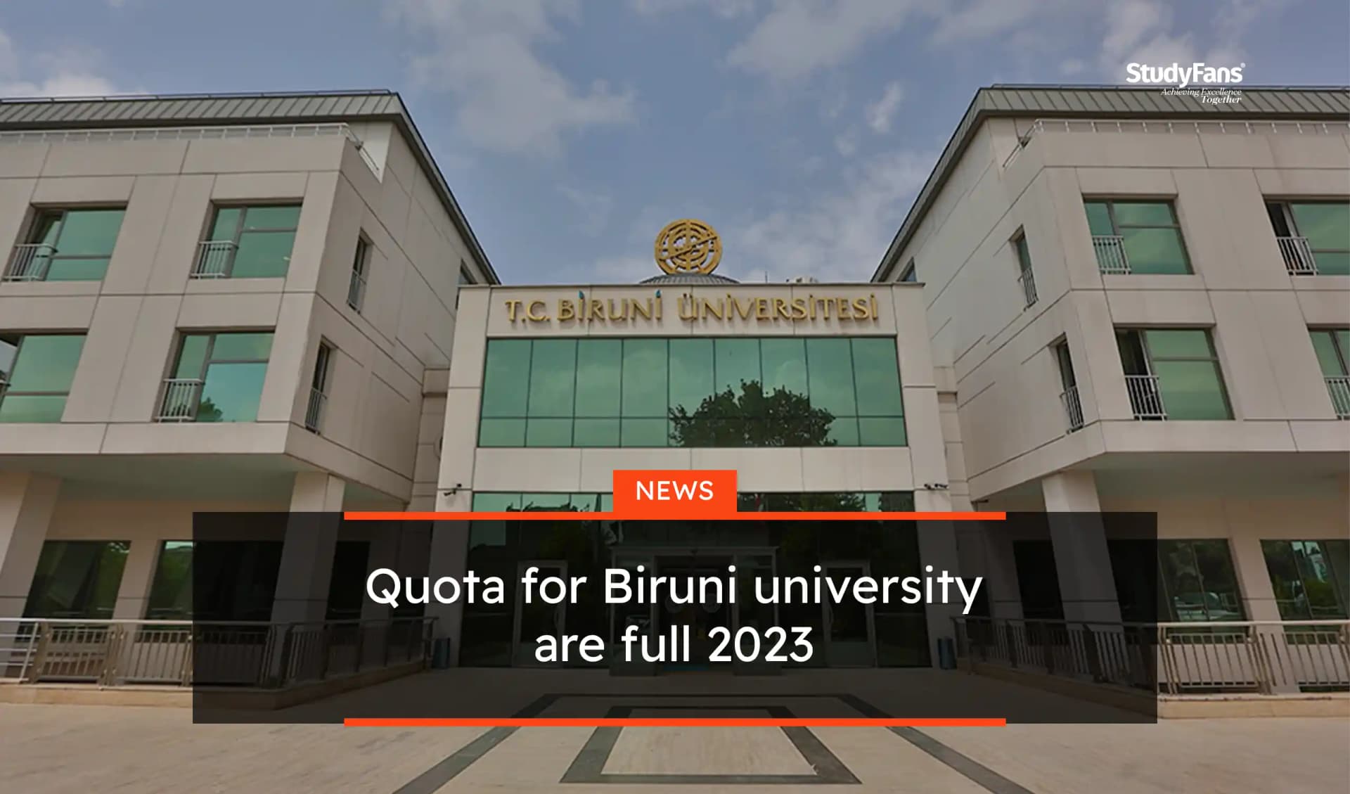 Quota for Biruni university are full 2023
