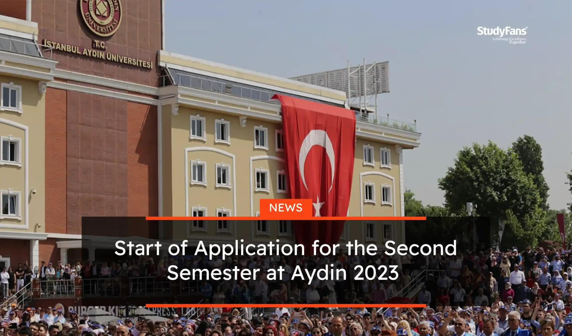 Start of Application for the Second Semester at Aydin 2023