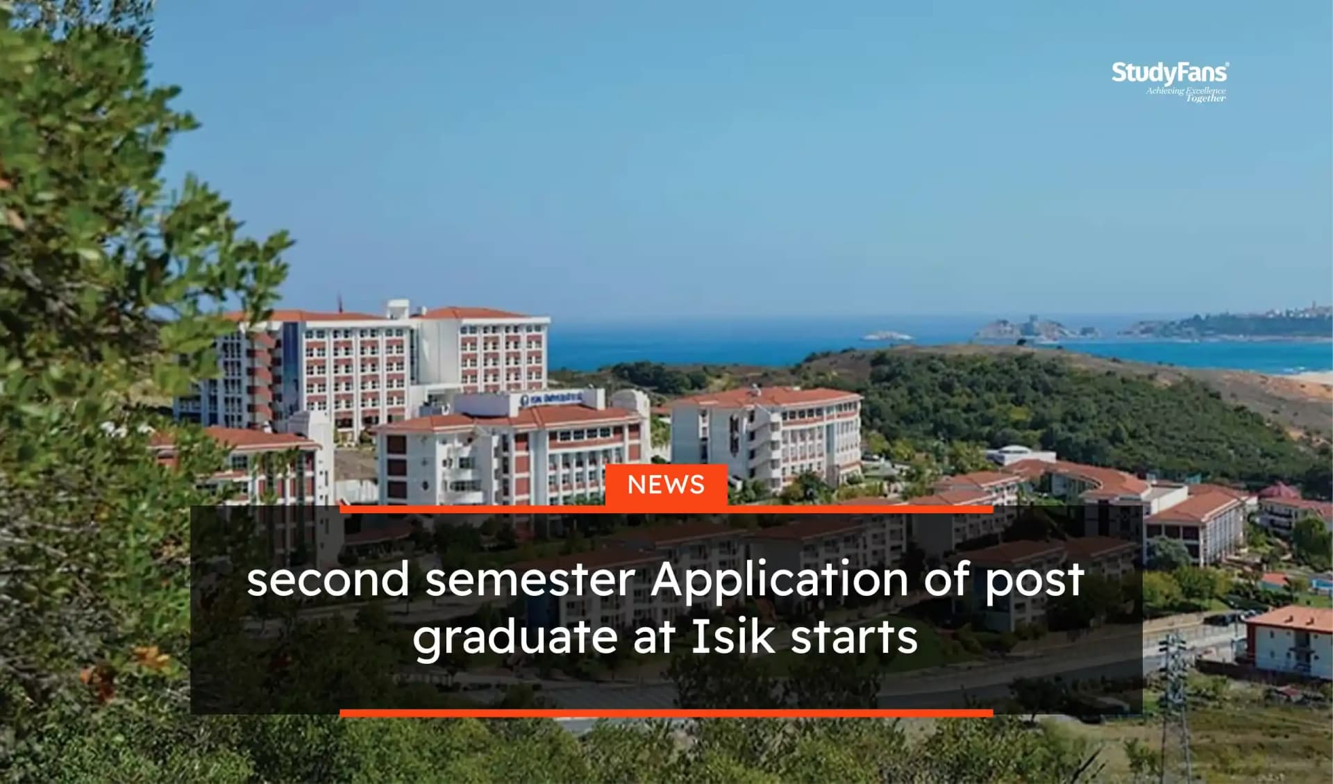 second semester Application of post graduate at Işık starts