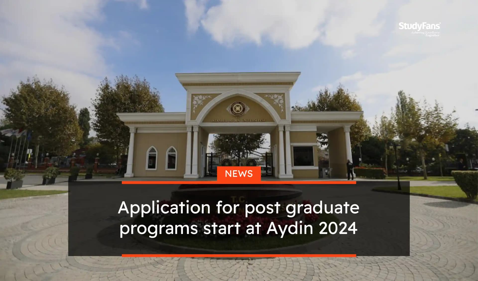 Application for post graduate programs start at Aydin 2024
