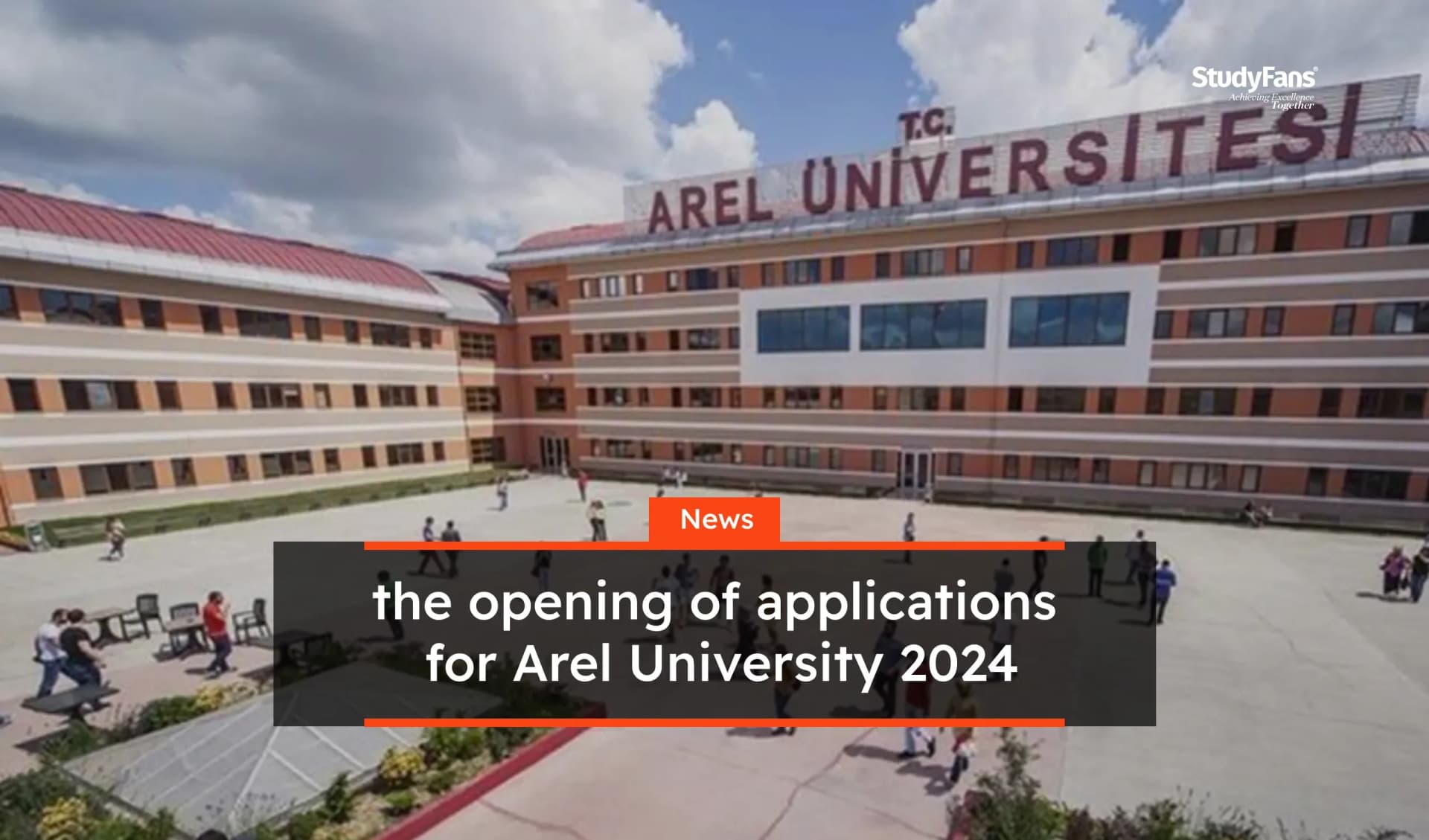 The opening of applications for Arel University 2024