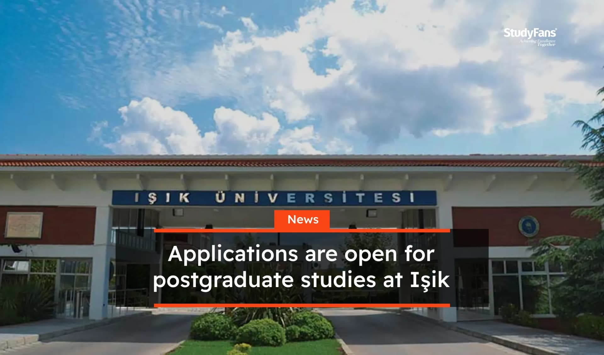 Applications are open for postgraduate studies at Işik