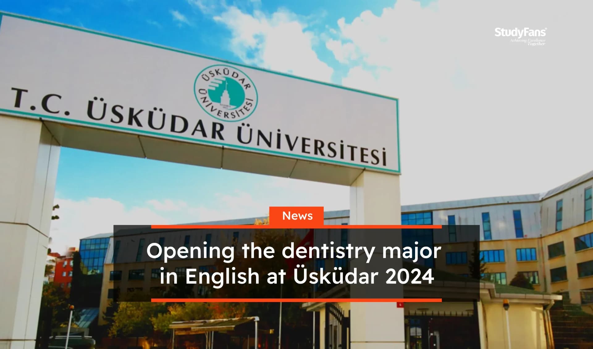 Opening the dentistry major in English at Üsküdar 2024