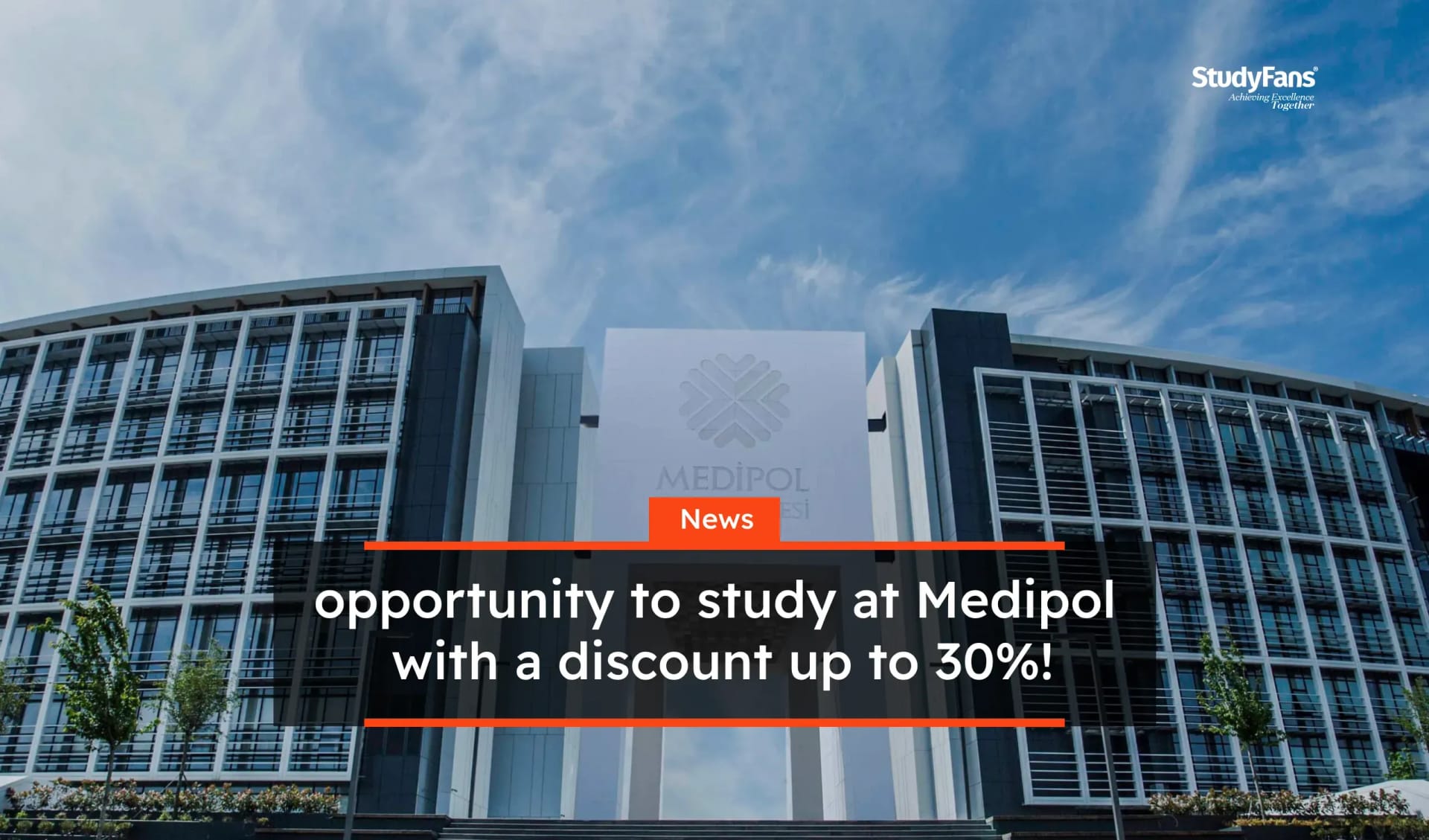 opportunity to study at Medipol with a discount up to 30%!
