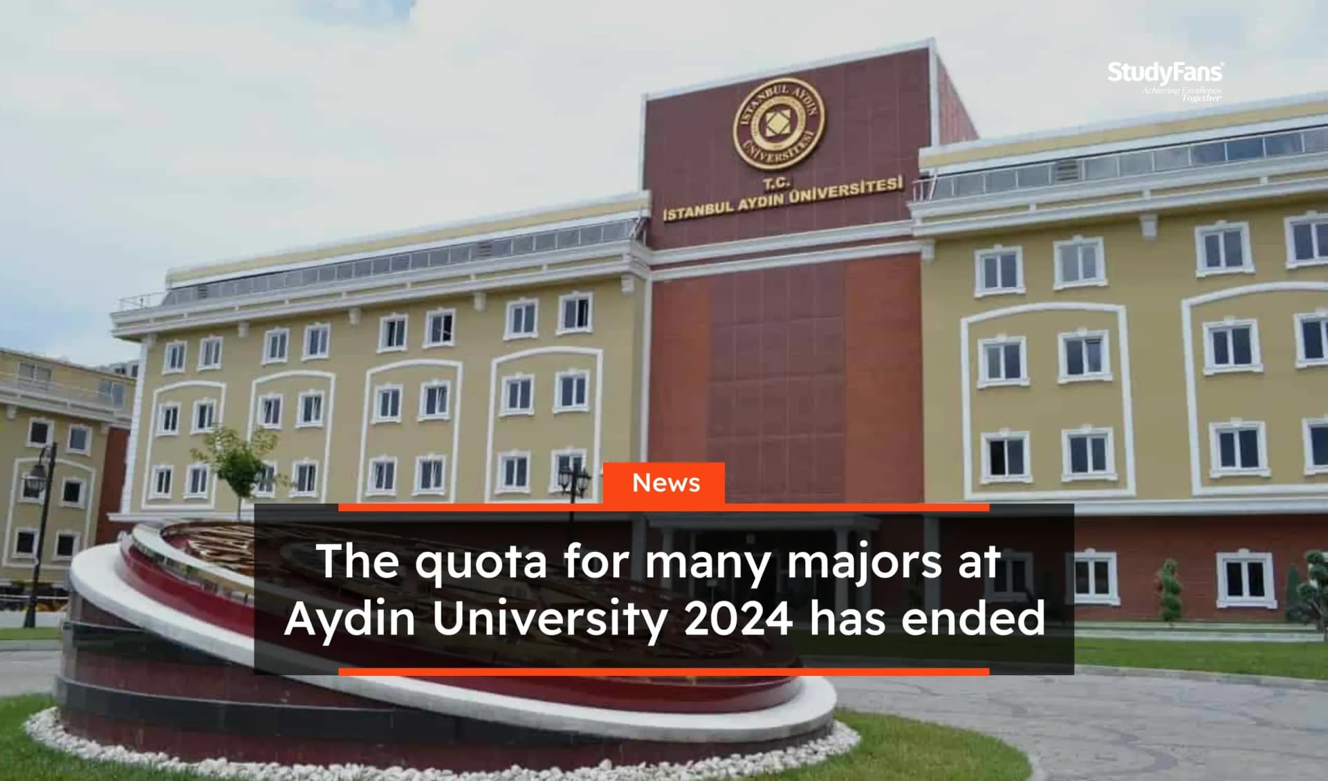 The quota for many majors at Aydin University 2024 has ended