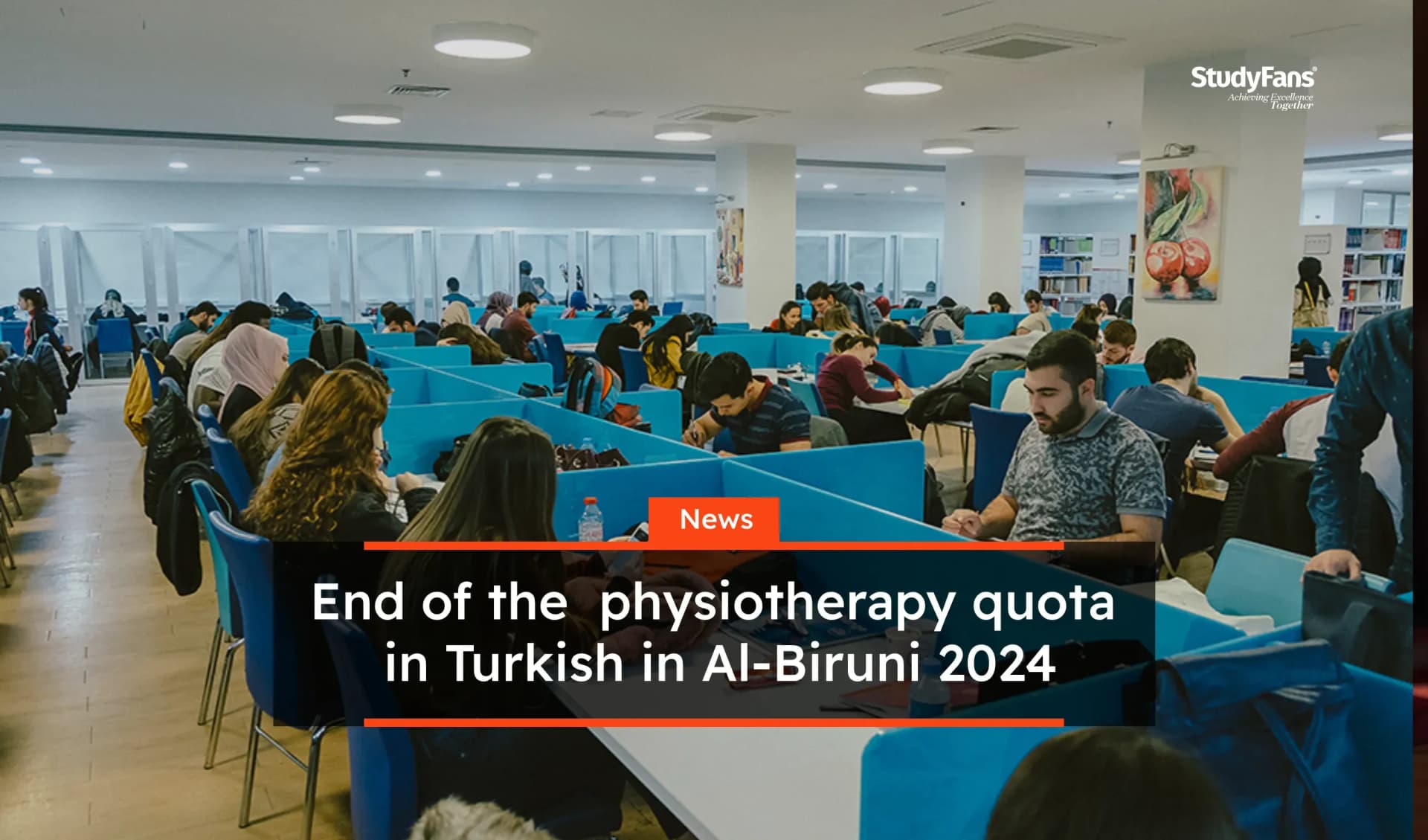 End of the physiotherapy quota in Turkish in Al-Biruni 2024