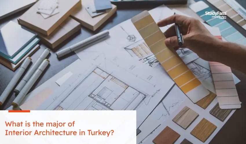 What is the major of Interior Architecture in Turkey?