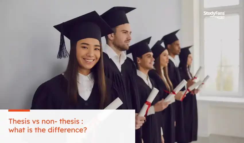 Thesis vs non- thesis : what is the difference?